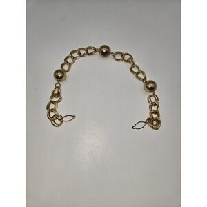 Vintage Gold Tone Necklace Extender 14.5"